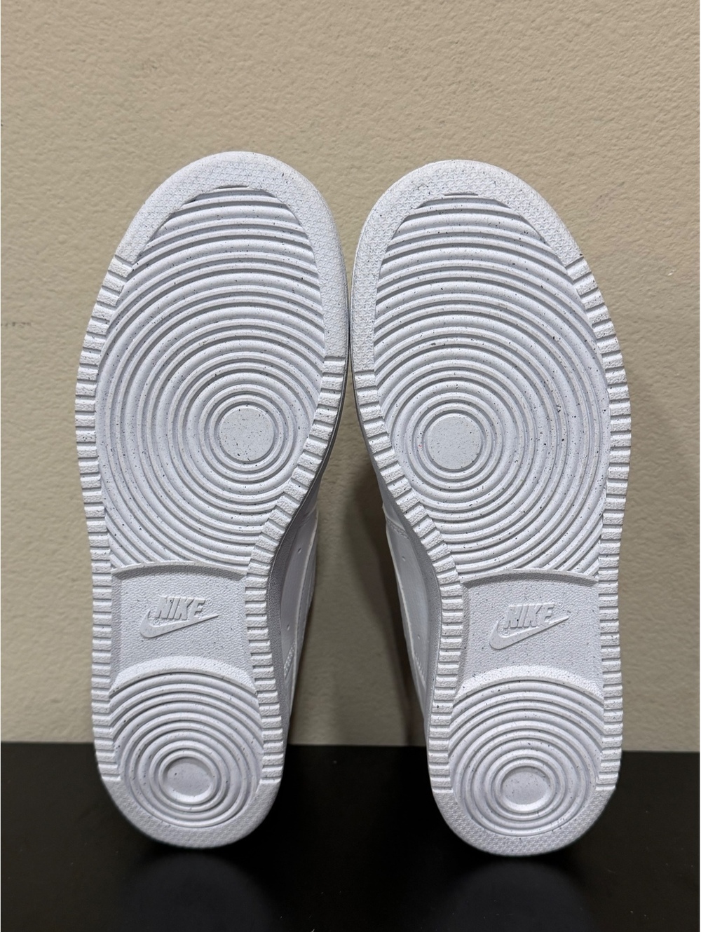 Size 9.5 - Nike Court Vision Low Next Nature “Triple White” - Picture 4 of 6
